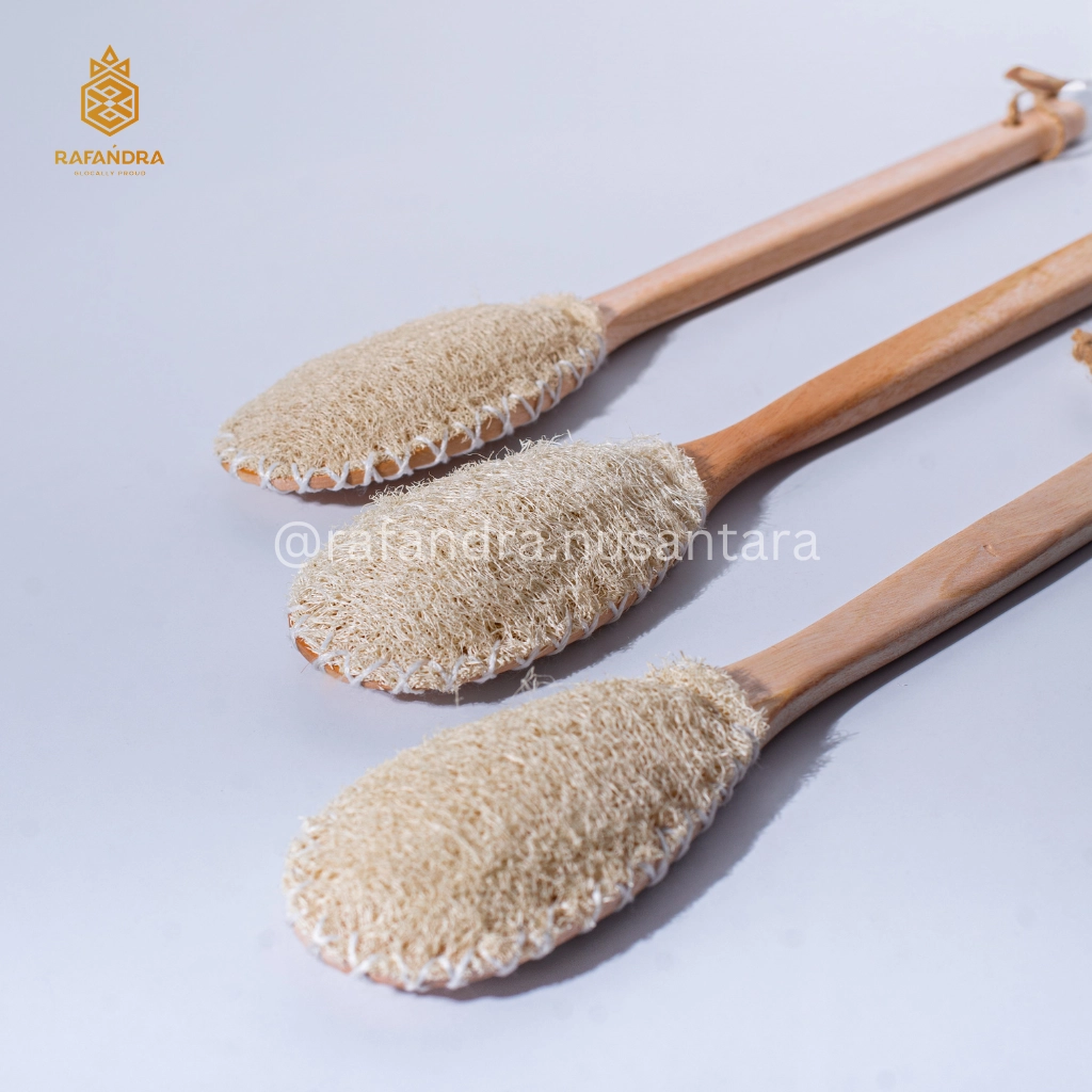 Rafandra Short Loofah Back Brush (PM-LF1)