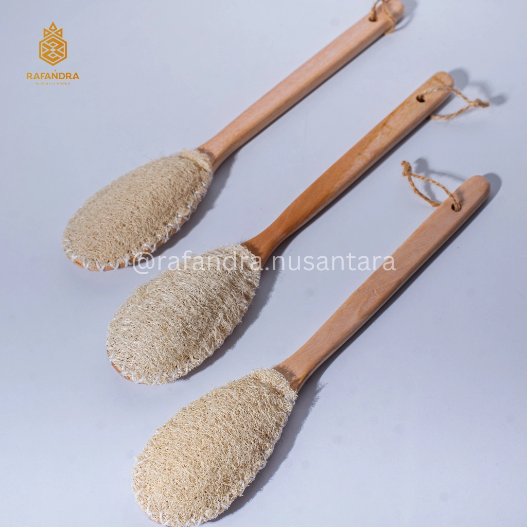 Rafandra Long Loofah Back Brush (PM-LF24)