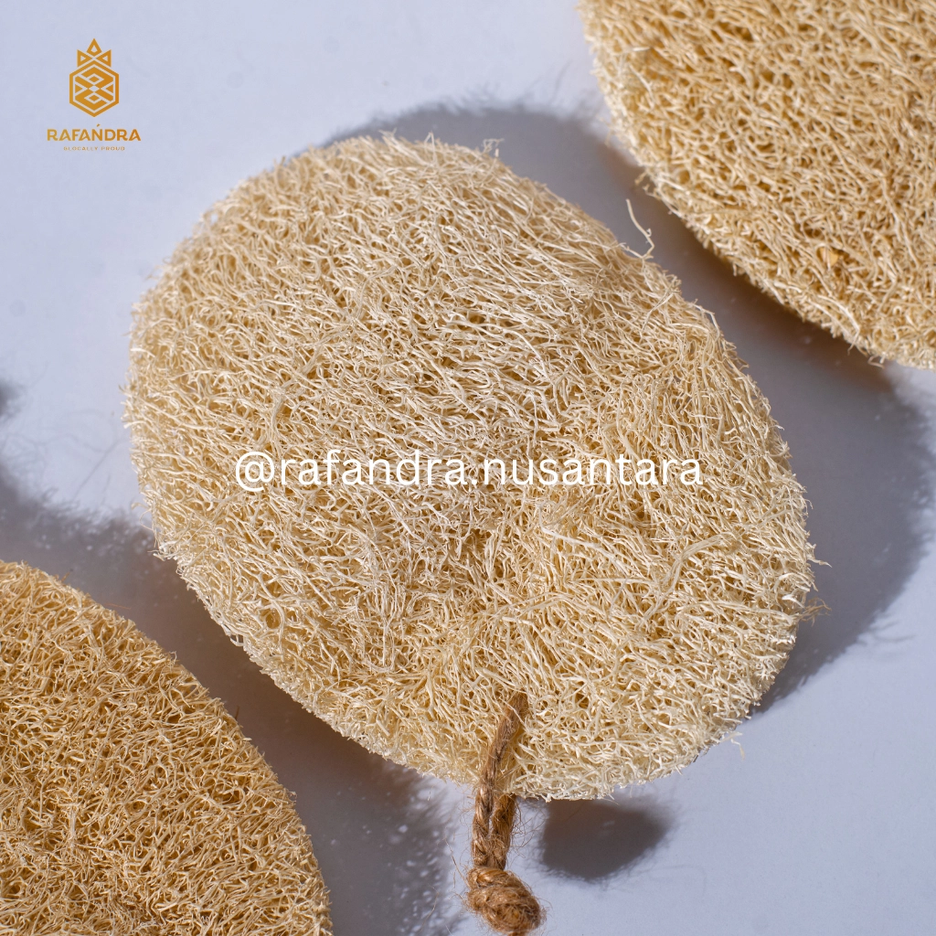 Rafandra Large Loofah Pad Blustru (PM-LF7)