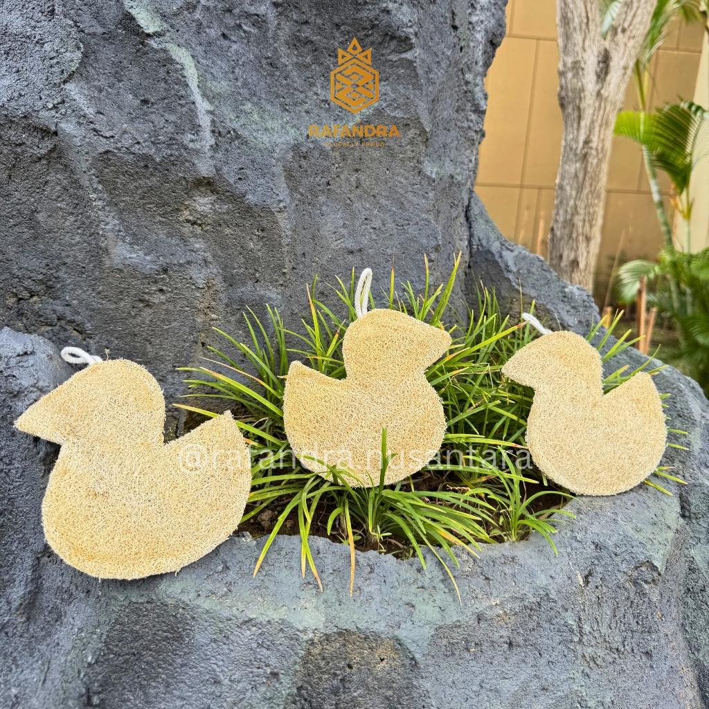 Rafandra Loofah Duck Sponge (PM-LF19)
