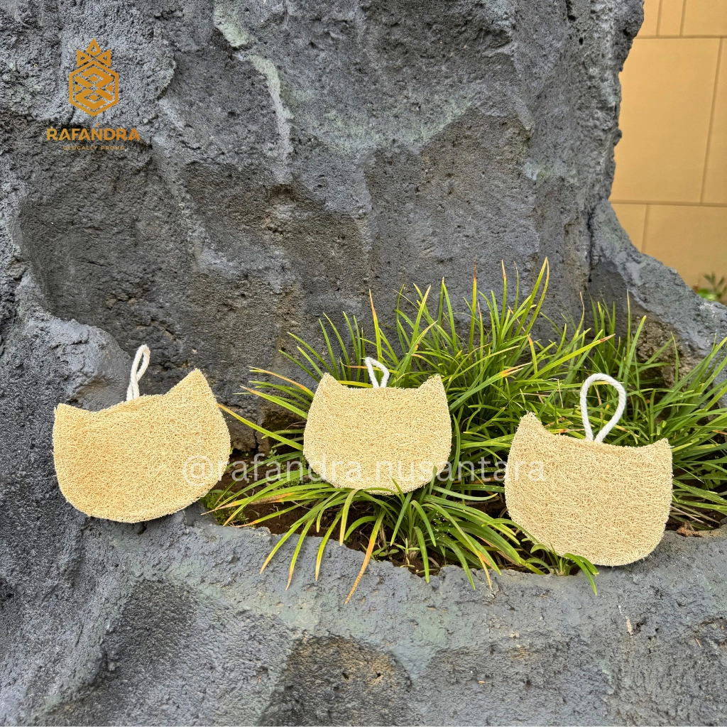 Rafandra Loofah Cat Sponge (PM-LF22)